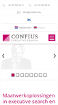 Mobile Screenshot of confius.nl